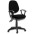 Delux Office Chair Black - TECHLY - ICA-CT P18BK-0