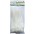 Cable Ties Clip 200x4,8mm with Eyelet Nylon 100 pcs White - TECHLY - ISWTH-20048-1