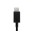 Lightning to USB2.0 cable 8p Black 1m - TECHLY - ICOC APP-8BK-3