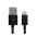 Lightning to USB2.0 cable 8p Black 1m - TECHLY - ICOC APP-8BK-4