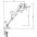 Desk Monitor Arm with Gas Spring for Monitor 10-27 ' Black - TECHLY - ICA-LCD 512-BK-3