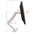 Desk Monitor Arm with Gas Spring for Monitor 10-27 ' Black - TECHLY - ICA-LCD 512-BK-2