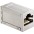 Inline Coupler 1:1 Cat.6A 10GE RJ45 STP, metal housing, ultra slim - TECHLY PROFESSIONAL - IWP-MD F/F-C6AT-0