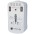 Universal Travel Adapter 2A for Electrical Sockets with 2 USB - TECHLY - IPW-ADAPTER6-1