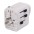 Travel Adapter 3 Port USB-A + 1 USB-C™ White - TECHLY - I-TRAVEL-07TYWH-8