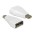 DisplayPort 1.1 F / M Mini DisplayPort (Thunderbolt) White - TECHLY - IADAP DP-MDP-0