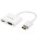 DisplayPort to HDMI/VGA Adapter - TECHLY - ICOC DSP-VH12-0