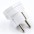One way adaptor Schuko plug to italian socket white - Techly - IPW-IC216-3