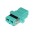 OM3 Multimode LC Duplex Socket Adapter - TECHLY PROFESSIONAL - ILWL-ADAP-LC3-2