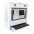 PC, LCD monitor and keyboard safety cabinet, White  - TECHLY PROFESSIONAL - ICRLIM10W-0
