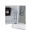 Wall Rack Cabinet 10" 6U Glass Door Grey - Techly Professional - I-CASE EM-1006GTY-8