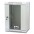 Wall Rack Cabinet 10" 9 unit with removable panels Grey  - Techly Professional - I-CASE EM-1009GPTY-0