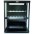 Audio Video Rack Cabinet 19" 15U 600x600 Black - TECHLY PROFESSIONAL - I-CASE AV-2115BKTY-4