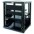 Audio Video Rack Cabinet 19" 15U 600x600 Black - TECHLY PROFESSIONAL - I-CASE AV-2115BKTY-5