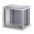 19" Rack cabinet, 10 units, single section, depth 500mm Gray - TECHLY PROFESSIONAL - I-CASE EW-2009G5-8