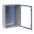 Wall Rack Cabinet 19" 17U IP65 with Glass Door Gray 200mm depth  - TECHLY PROFESSIONAL - I-CASE IP-1720GV-0