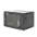 Wall Rack Cabinet 19" 9 units D450 to Assemble Black - TECHLY PROFESSIONAL - I-CASE FP-2009BKTY-0