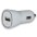 Charger 1p USB 5V 1Ah for Car Cigarette Lighters Socket White - TECHLY - IUSB2-CAR2-1A1P-0