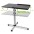 Height-Adjustable Two-Shelf Laptop and Projector Trolley - TECHLY - ICA-TB TPM-2-4