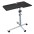 Height-Adjustable Two-Shelf Laptop and Projector Trolley - TECHLY - ICA-TB TPM-2-6