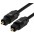 Toslink Optical Digital Audio Cable (SPDIF) M/M 3m ø 2.2mm - TECHLY - ICOC DAC-300-0