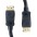 DisplayPort 1.4 Audio / Video Cable DP ++ 8K Certified M/M 0.5m Black - TECHLY - ICOC DSP-A14-005-4