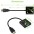 Cable Adapter Converter HDMI to VGA  - TECHLY - IDATA HDMI-VGA2-2