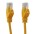 Network Patch Cable in CCA Cat.5E UTP 20m Yellow - TECHLY PROFESSIONAL - ICOC CCA5U-200-YET-3