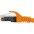 Network Patch Cable in CCA Cat.6 F/UTP 0,5m Orange Bulk - TECHLY PROFESSIONAL - ICOC CCA6F-005-OR-3