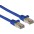 Network Patch Cable in CCA Cat.6 F/UTP 0,5m Blue Bulk - TECHLY PROFESSIONAL - ICOC CCA6F-005-BL-1