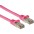 Network Patch Cable in CCA Cat.6 F/UTP 0,5m Pink Bulk - TECHLY PROFESSIONAL - ICOC CCA6F-005-PK-1