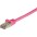 Network Patch Cable in CCA Cat.6 F/UTP 1m Pink Bulk - TECHLY PROFESSIONAL - ICOC CCA6F-010-PK-2