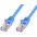 Copper Patch Cable Cat.6 Blue SFTP LSZH 3m - TECHLY PROFESSIONAL - ICOC LS6-030-BLT-0