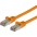Copper Patch Network Cable Cat. 6A SFTP LSZH 0.5 m Orange - TECHLY PROFESSIONAL - ICOC LS6A-005-ORT-0
