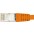 Copper Patch Network Cable Cat. 6A SFTP LSZH 1 m Orange - TECHLY PROFESSIONAL - ICOC LS6A-010-ORT-5