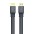 HDMI 2.0 Flat Cable High Speed with Ethernet A/A M/M 0.5m - TECHLY - ICOC HDMI2-FE-005TY-6
