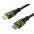 0.5m High Speed HDMI Cable with Ethernet A/A M/M Black - Techly - ICOC HDMI-4-005-0