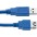 Extension USB 3.0 Cable A Male / A Female 1m Blue - TECHLY - ICOC U3-AA-10-EX-6