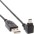 USB 2.0 Cable A Male / Mini B Male 90 ° 1.8 m Black - Techly - ICOC MUSB-AA-018ANG-2