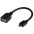 USB2.0 OTG Cable A Female / Micro B Male 0.2 m - TECHLY - ICOC UOTG-194-6