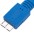 USB 3.0 Cable A Male / B Male MIC 0.5 m FLAT - TECHLY - ICOC MUSB3-FL-005-6