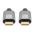 USB 3.2 Gen 2 USB-C™ M/M Thunderbolt 3 Cable 1m Black - TECHLY - ICOC MUSB322-CM-010-2