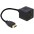 Video Splitter Cable HDMI M to 2 x HDMI F - Techly - ICOC HDMI-F-002-2