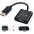 DisplayPort to VGA Converter v1.2 15 cm - TECHLY - ICOC DSP-V-001-2