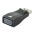 DisplayPort V.1.2 M to VGA F Adapter - TECHLY - IADAP DSP-230T-2