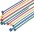 Kit Multicolor Nylon Cable Ties 200 pcs - TECHLY - ISWT-SET-CL-5