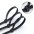 Cable Tie Nylon Patch 150X3.6 mm 100 pcs Black - TECHLY - ISWT-15035-BK-3