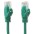 Network Patch Cable in CCA Cat.6 UTP 1m Green - TECHLY PROFESSIONAL - ICOC CCA6U-010-GREET-3