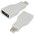 DisplayPort 1.1 F / M Mini DisplayPort (Thunderbolt) White - TECHLY - IADAP DP-MDP-1