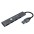 USB-A 3.2 Hub 4-Port USB-A Slim Metal  - TECHLY - IUSB32-HUB4A-3U2SL-0